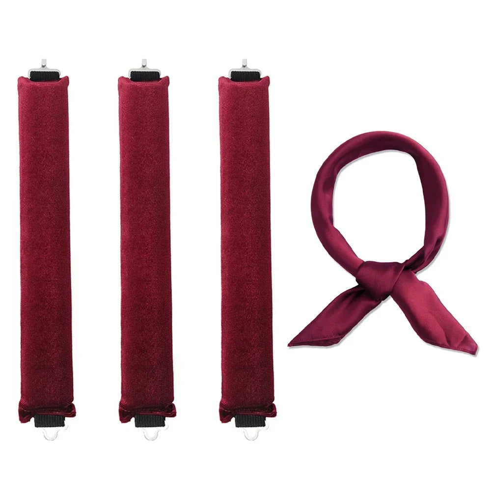 Heatless Curling Rod Headband Set
