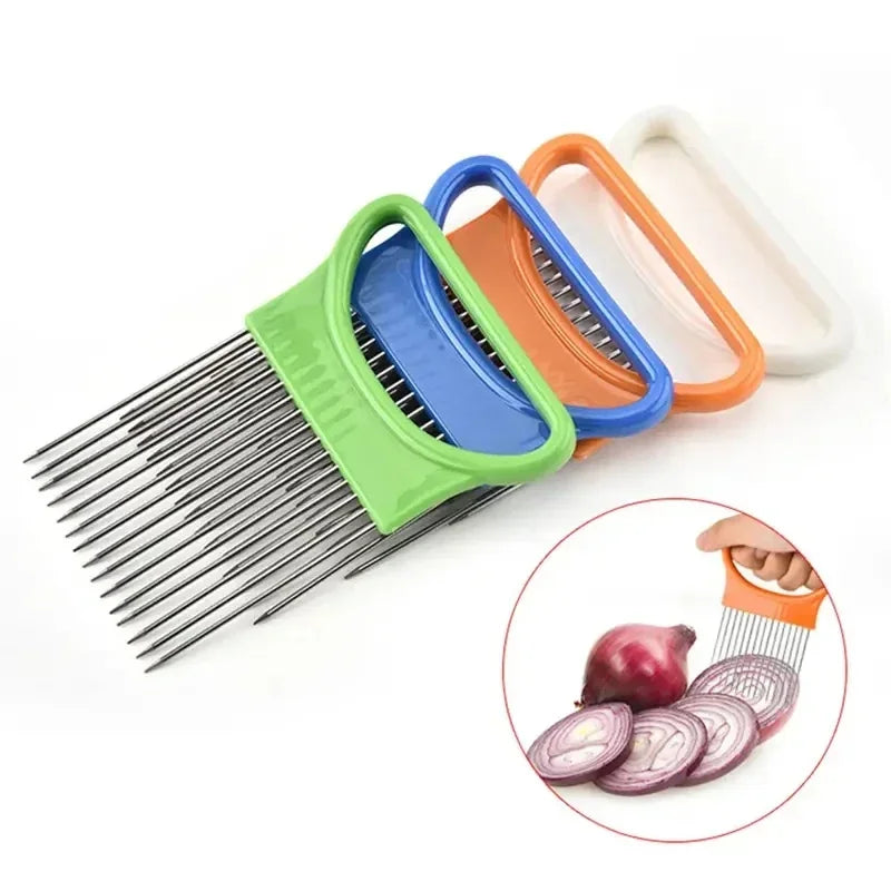 Colorful Onion Slicer with Holder
