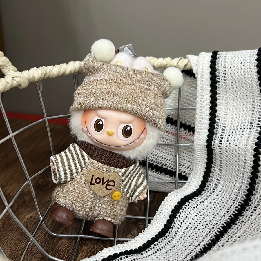 Labubu Christmas Strap Pants Set