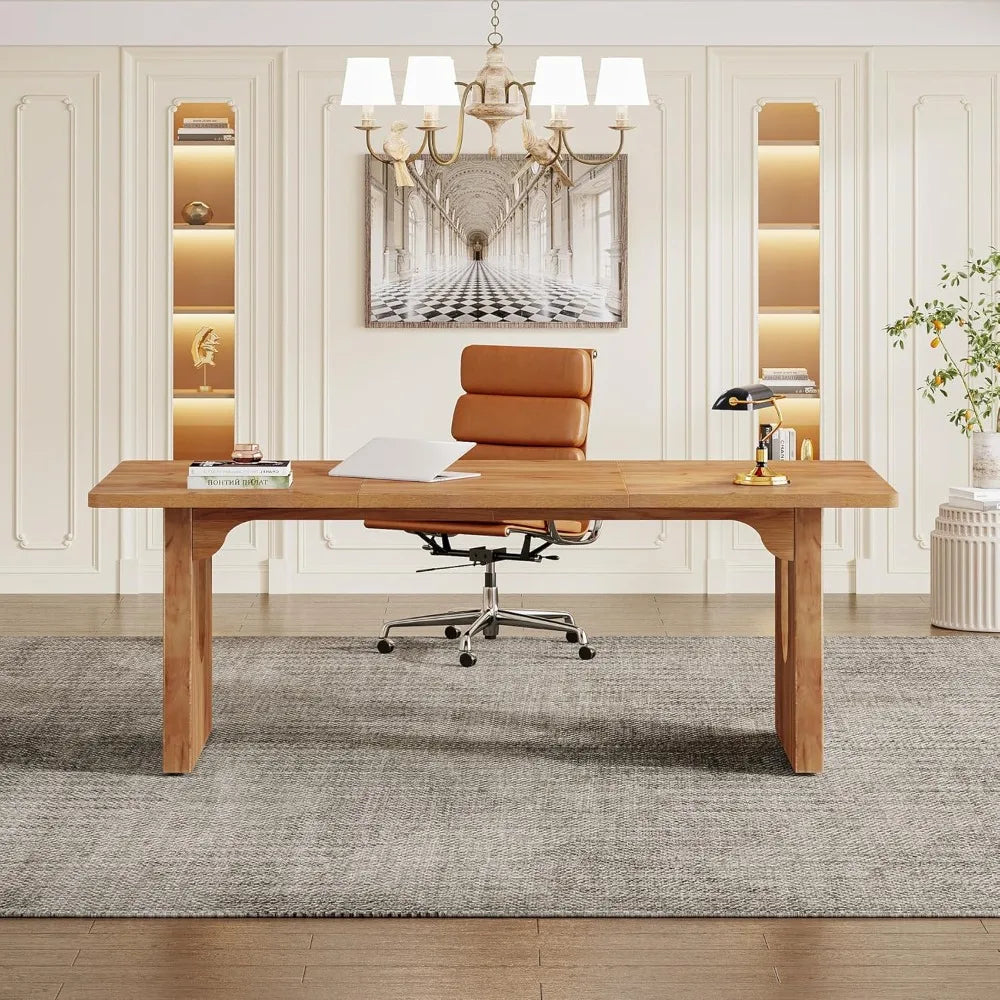 ANGDUO Modern Executive Office Desk