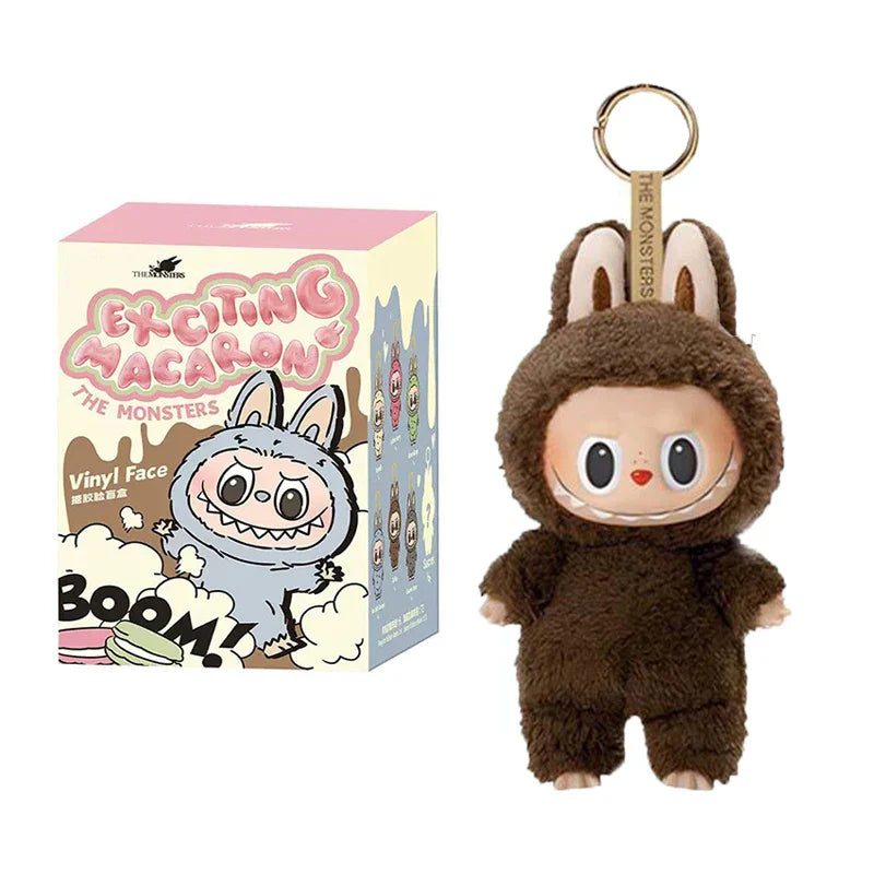 Labubu 2.3 Flocking Pendant Keychain