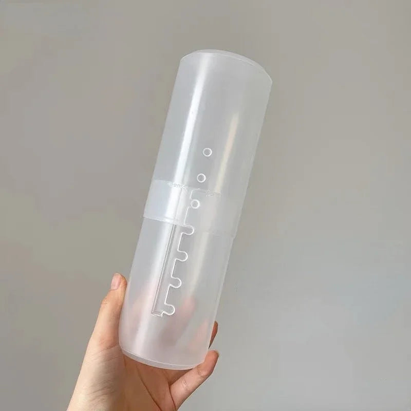 Adjustable Transparent Makeup Brush Holder