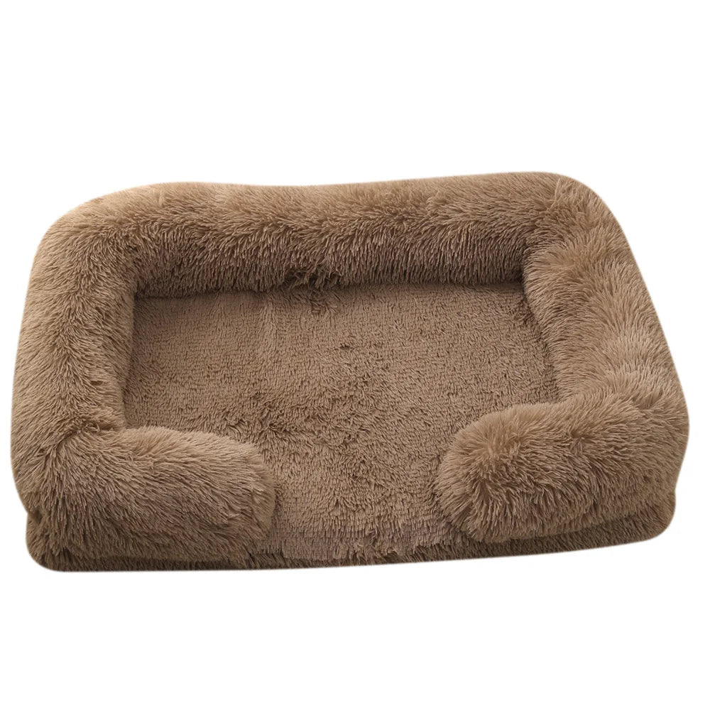 Half Surround Soft Pet Bed
