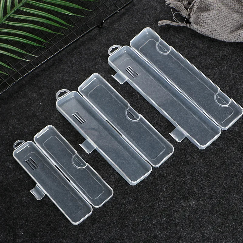 Portable Transparent Brush Storage Box