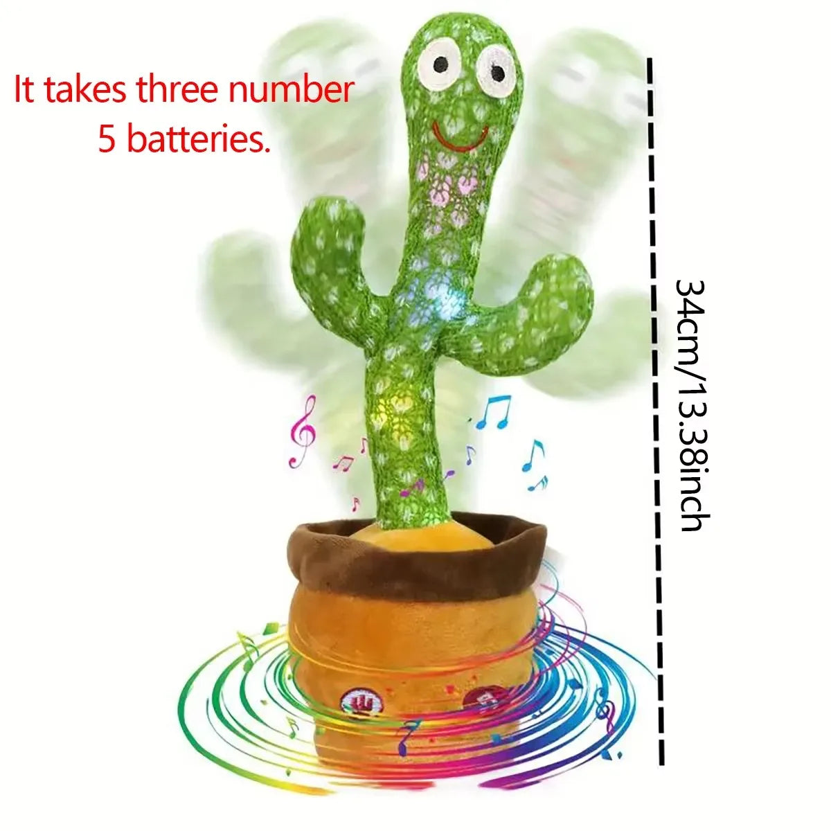 Dancing Talking Cactus Toy