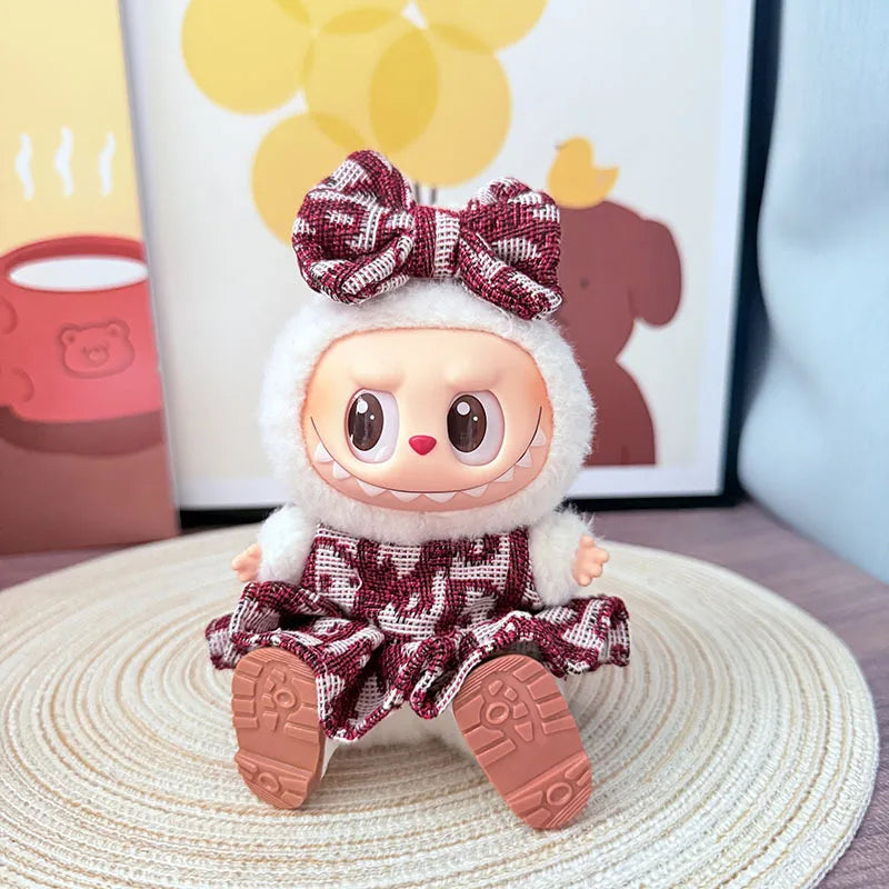 Labubu Luxury Bow Dress Set