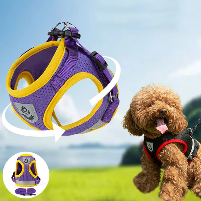 Adjustable Reflective Pet Harness