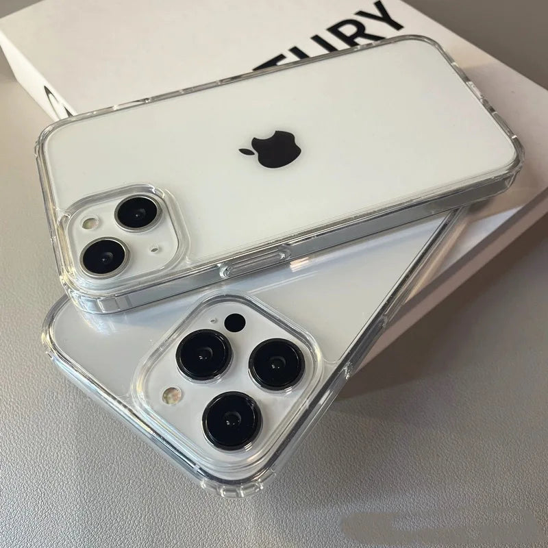 Luxury Transparent iPhone Case Cover