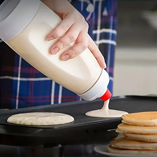 Pancake Batter Mixer Bottle Whisk