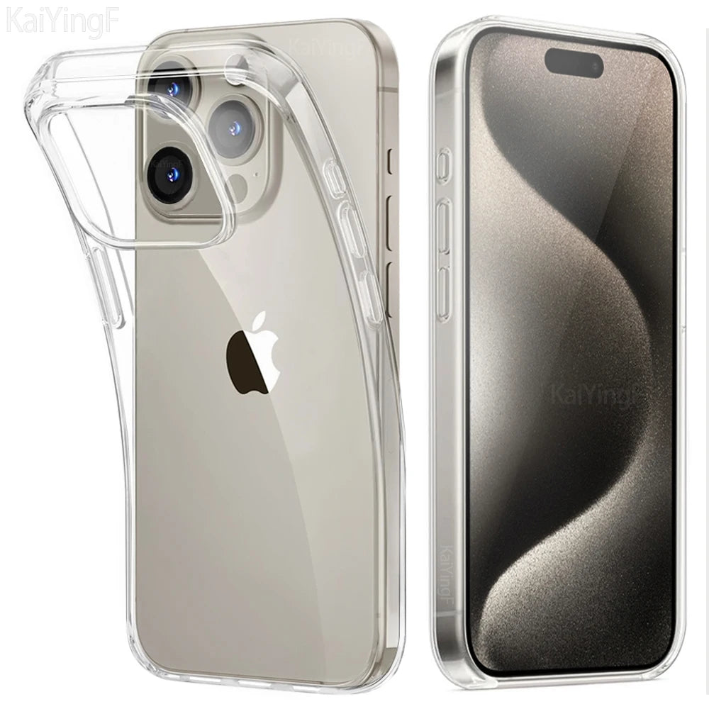 Luxury Transparent iPhone Clear Case