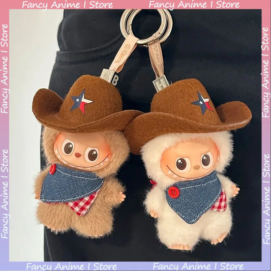 MINISO Labubu Cowboy Clothes Outfit Set
