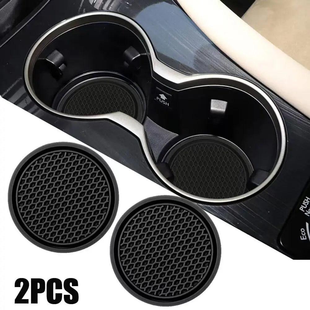 Black Car Cup Holder Coasters