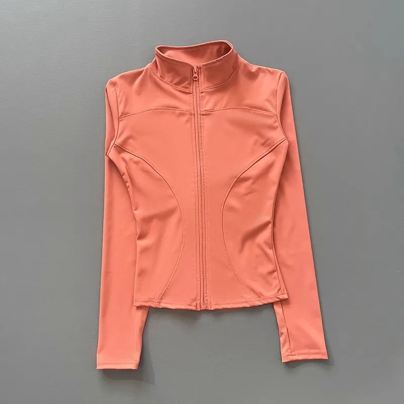 Women’s Slimming Workout Zip Jacket