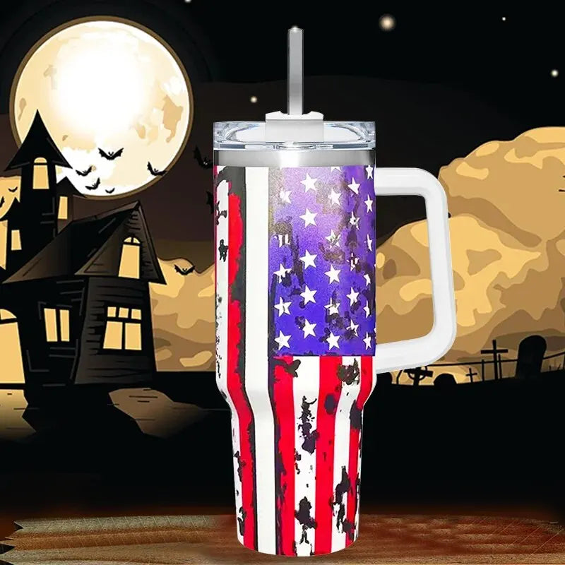 Stitch Kawaii Stainless Steel Tumbler