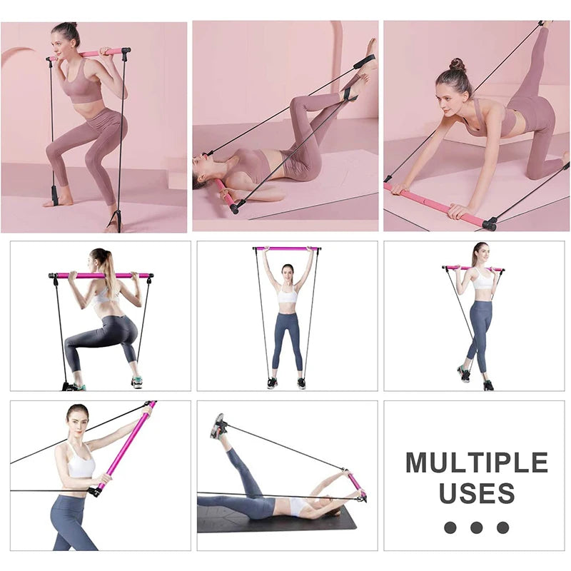 LINGPENG Multifunctional Pilates Fitness Bar