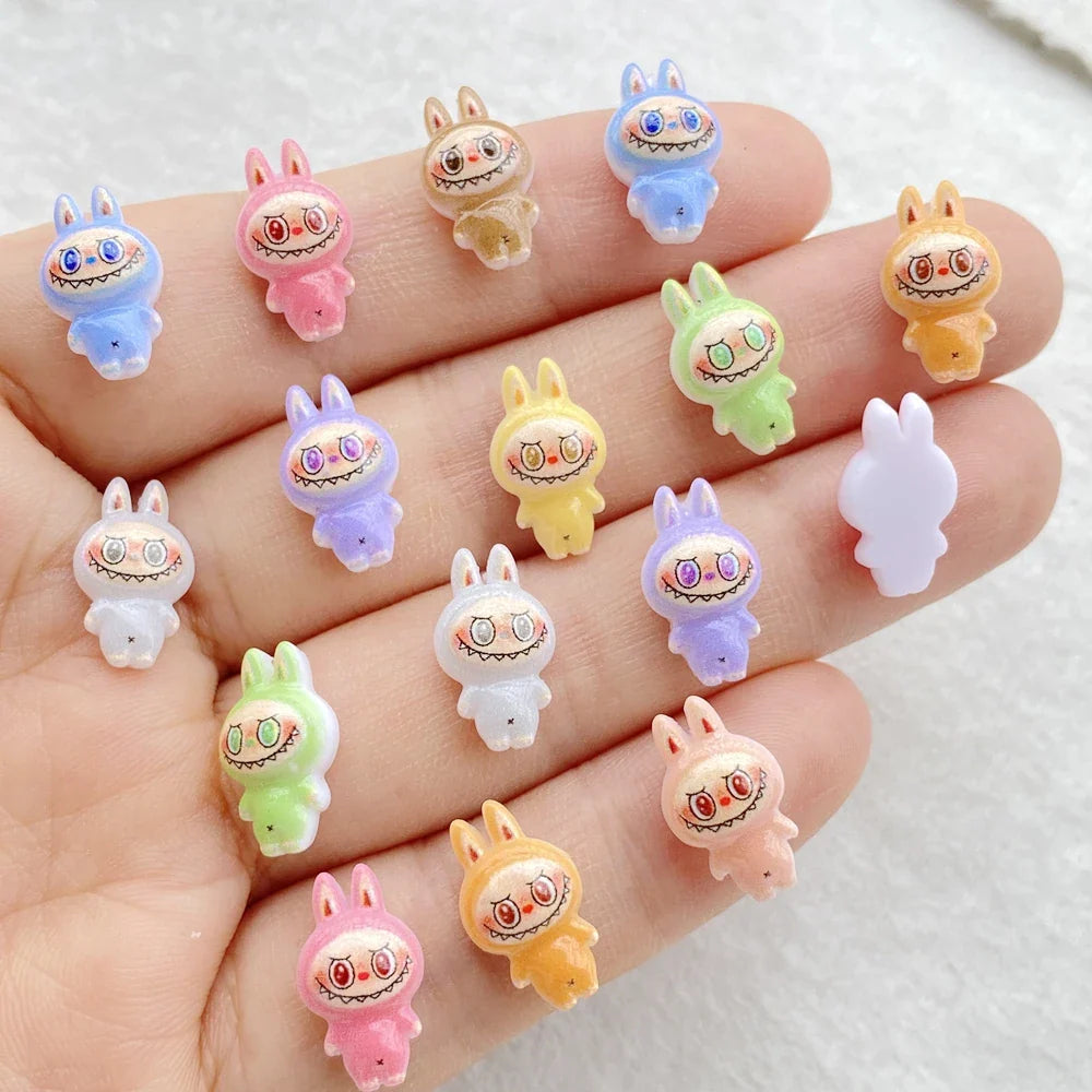 50pcs Mini Resin Animal Flatbacks