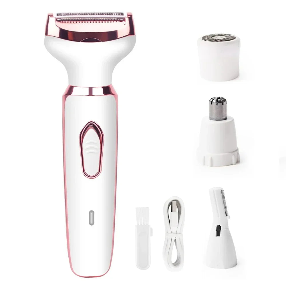 4-in-1 Women Electric Hair Remover