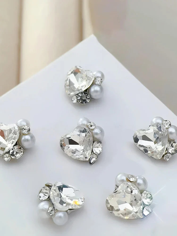 Heart & Irregular Nail Rhinestones