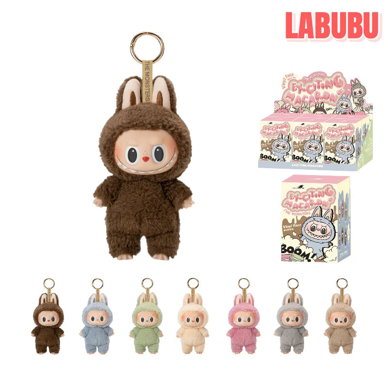 Labubu V1–V3 Macaron Pendant Doll