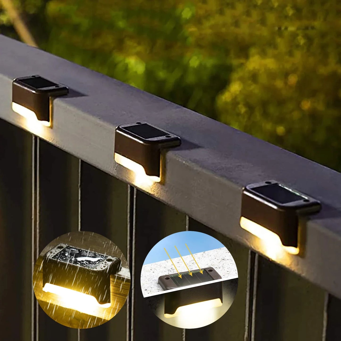 Solar LED Garden Step Lights