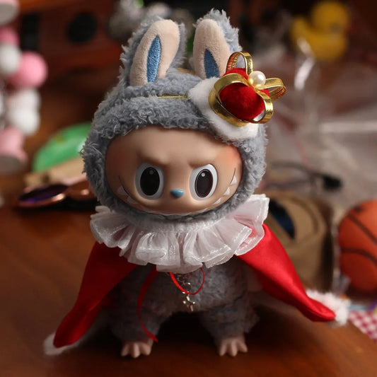 Labubu Royal Crown & Shawl Set