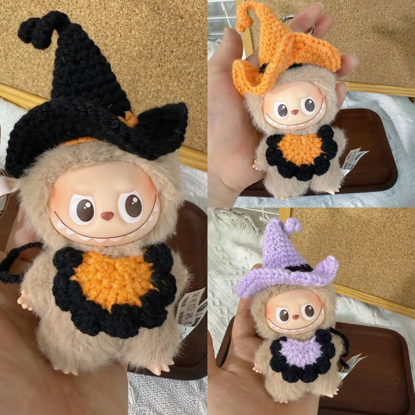 Labubu Halloween Knitted Outfit