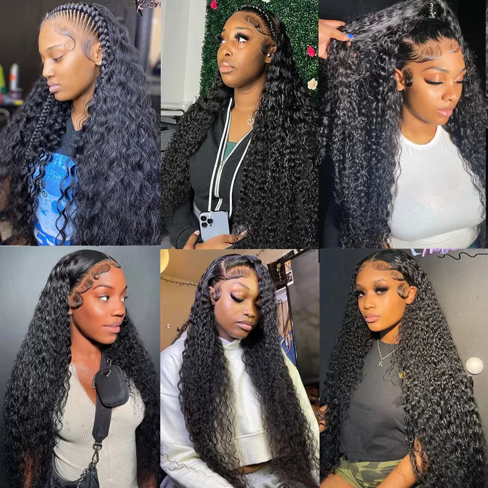 Long Deep Wave Lace Wig