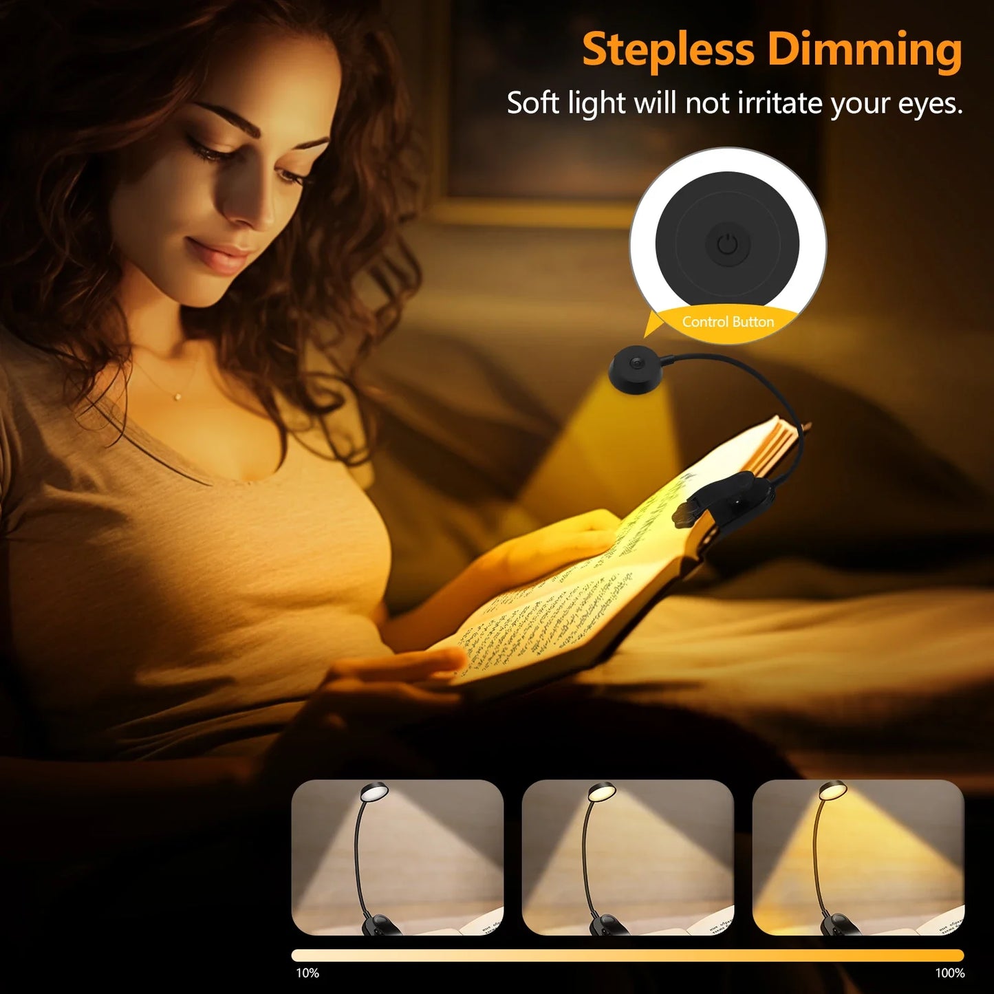 Wireless Foldable LED Desk Lamp