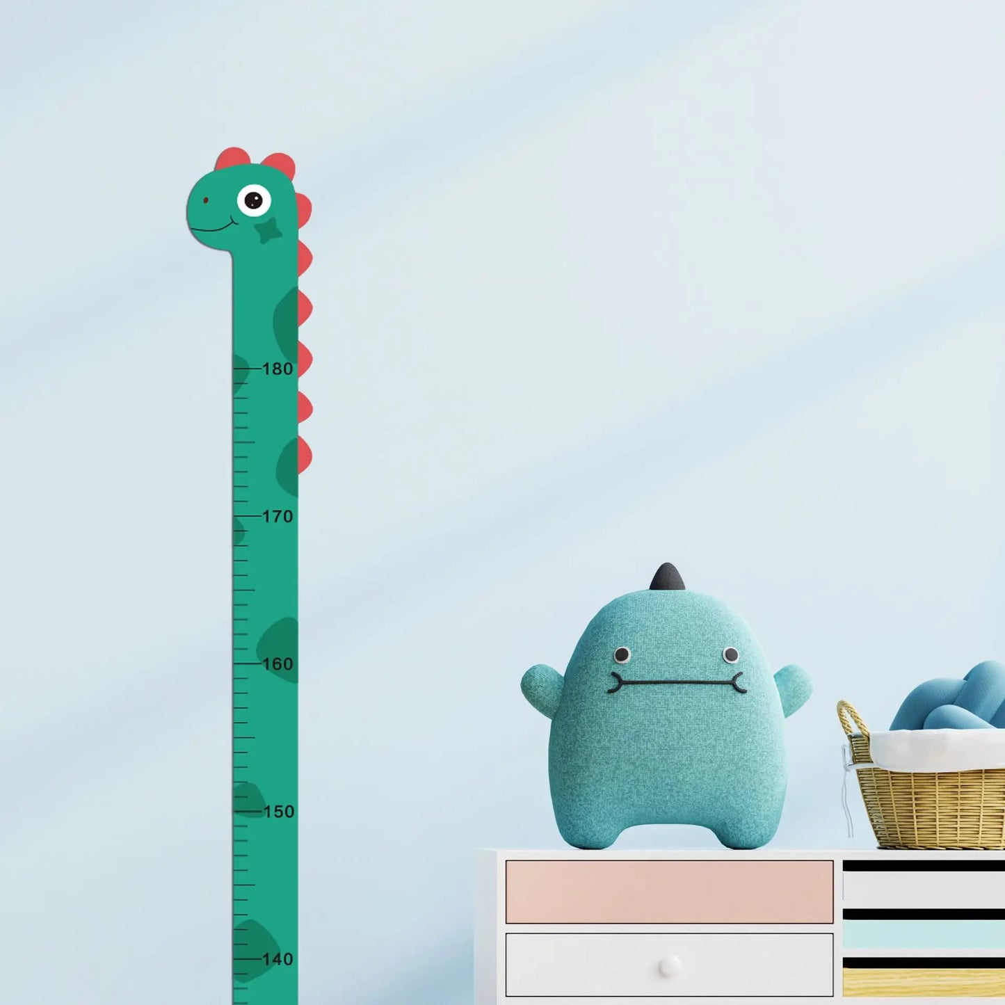 Cute Cartoon Kids Height Sticker