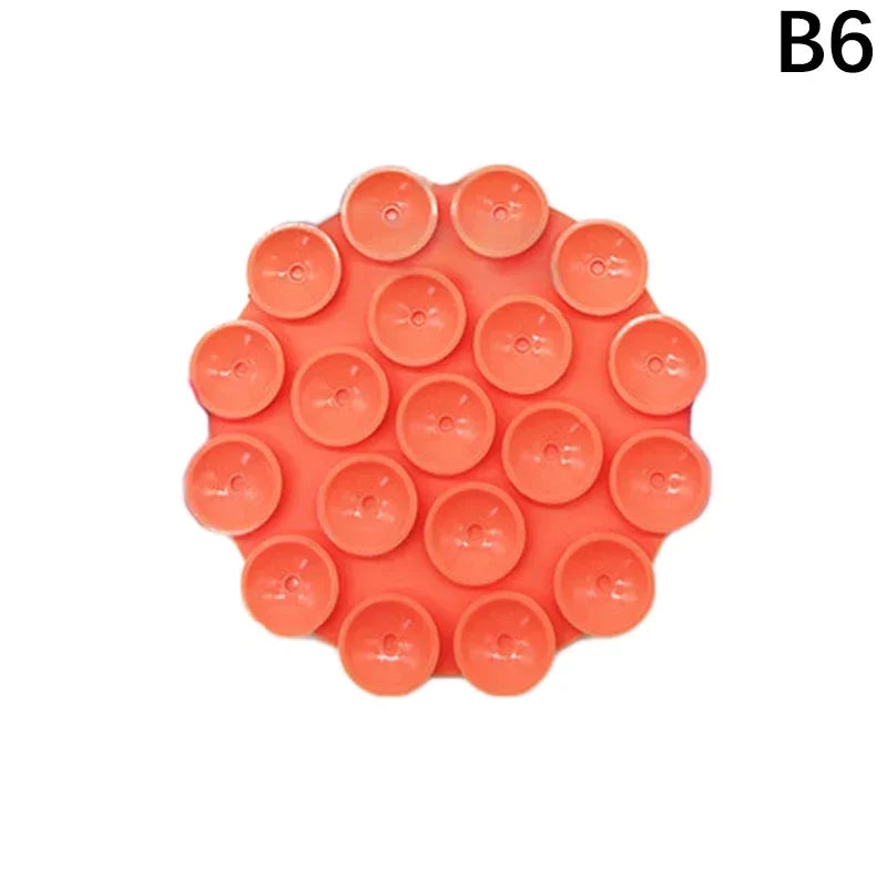 Portable Silicone Suction Power Bank Holder