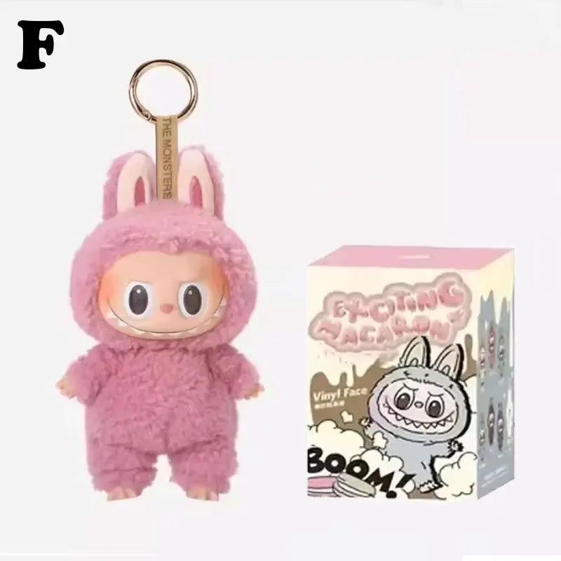 Labubu 3V Heartbeat Macaron Figurine Gift