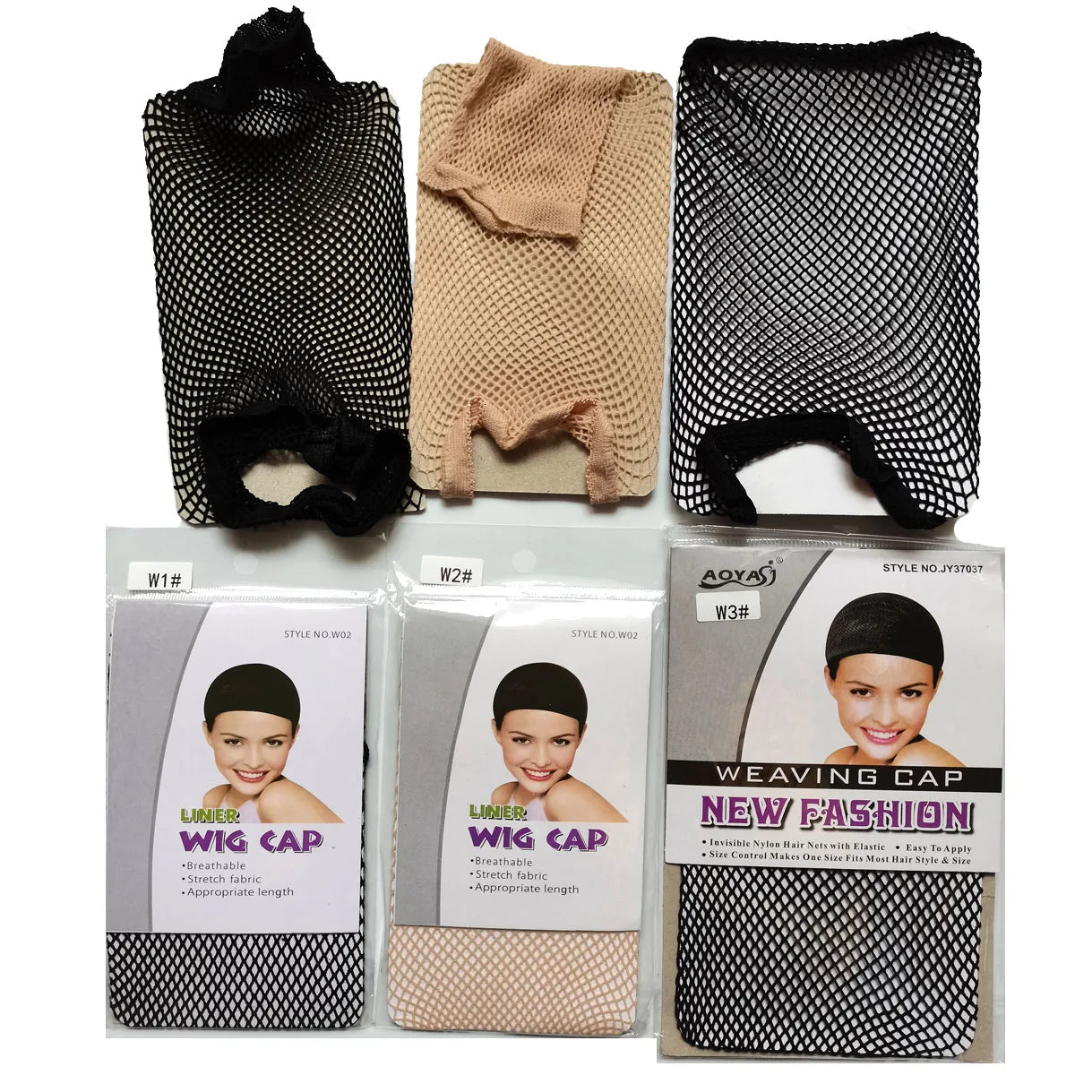 Stretchable Nylon Wig Cap