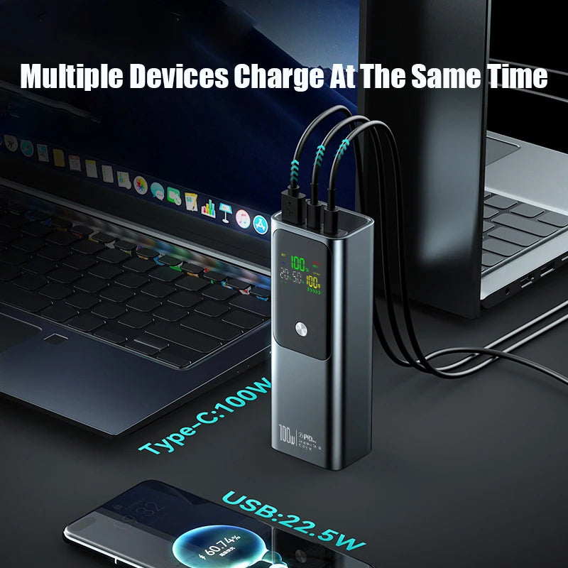 50000mAh PD100W Power Bank