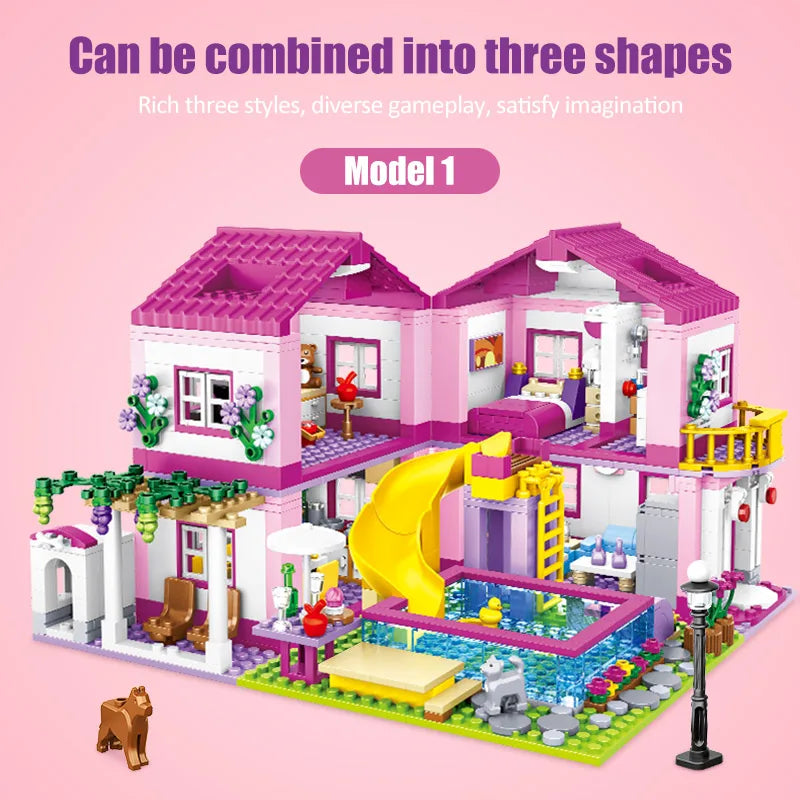 Summer Villa Building Blocks