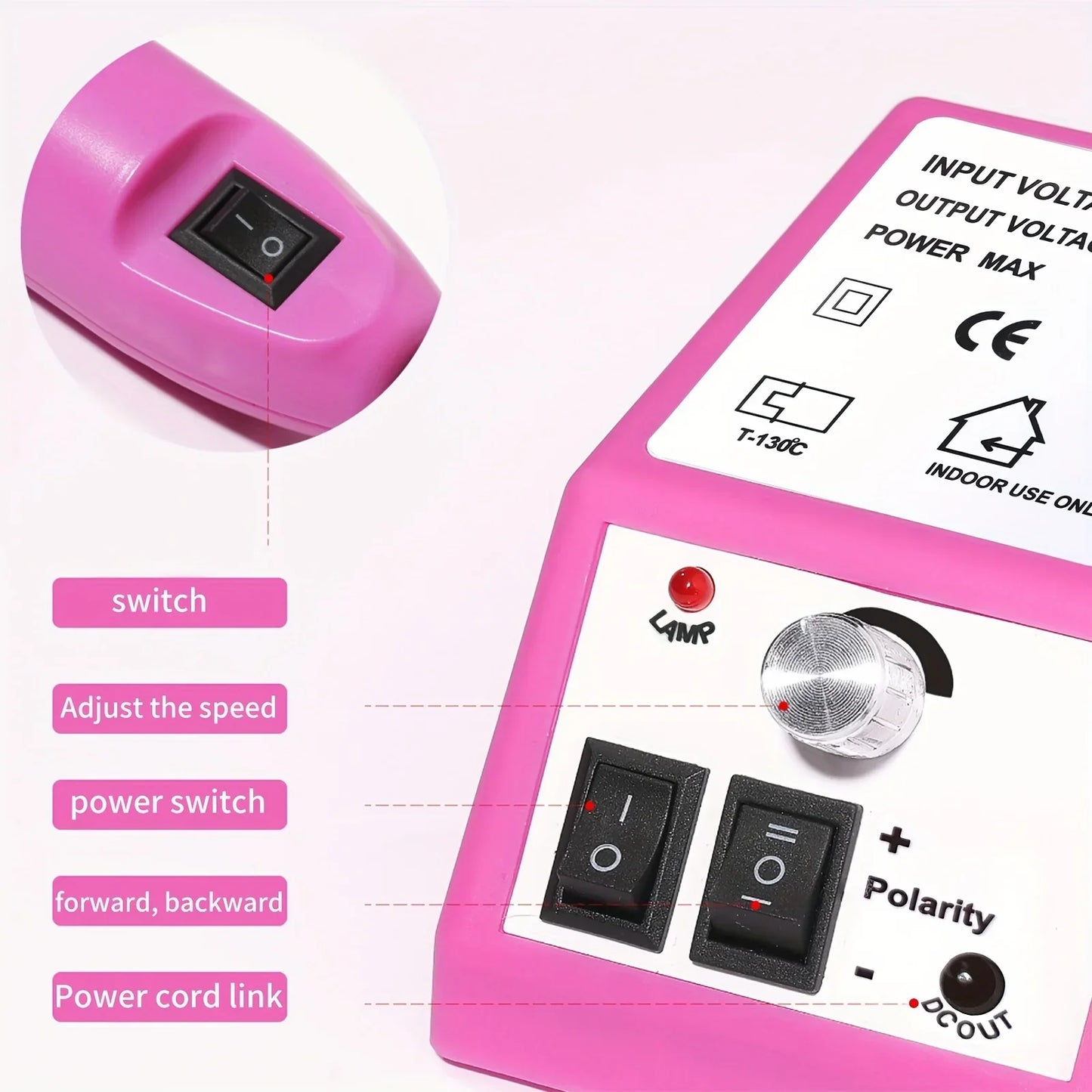 Professional Electric Nail Drill Machine