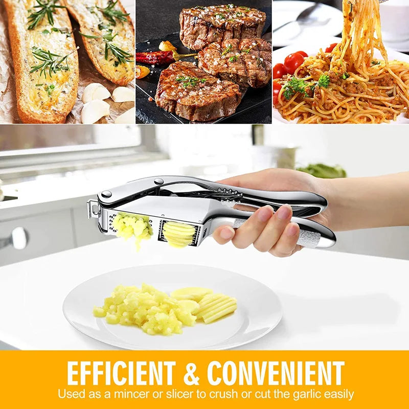 2-in-1 Garlic Press & Masher