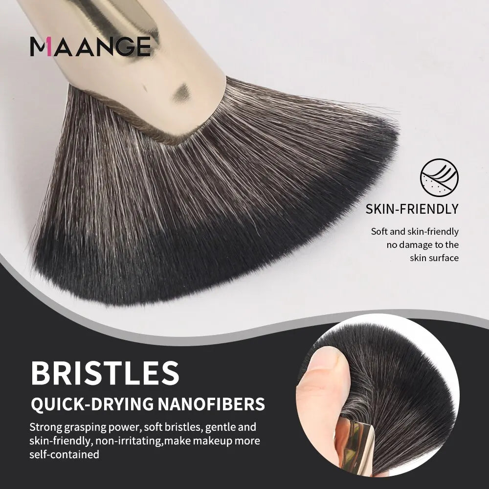 MAANGE Angled Contour Blush Brush