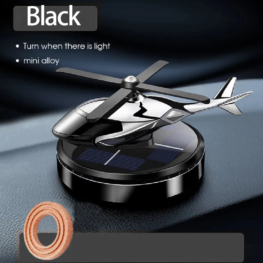 Helicopter Solar Car Air Freshener