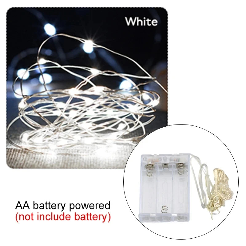 Copper Wire LED String Lights