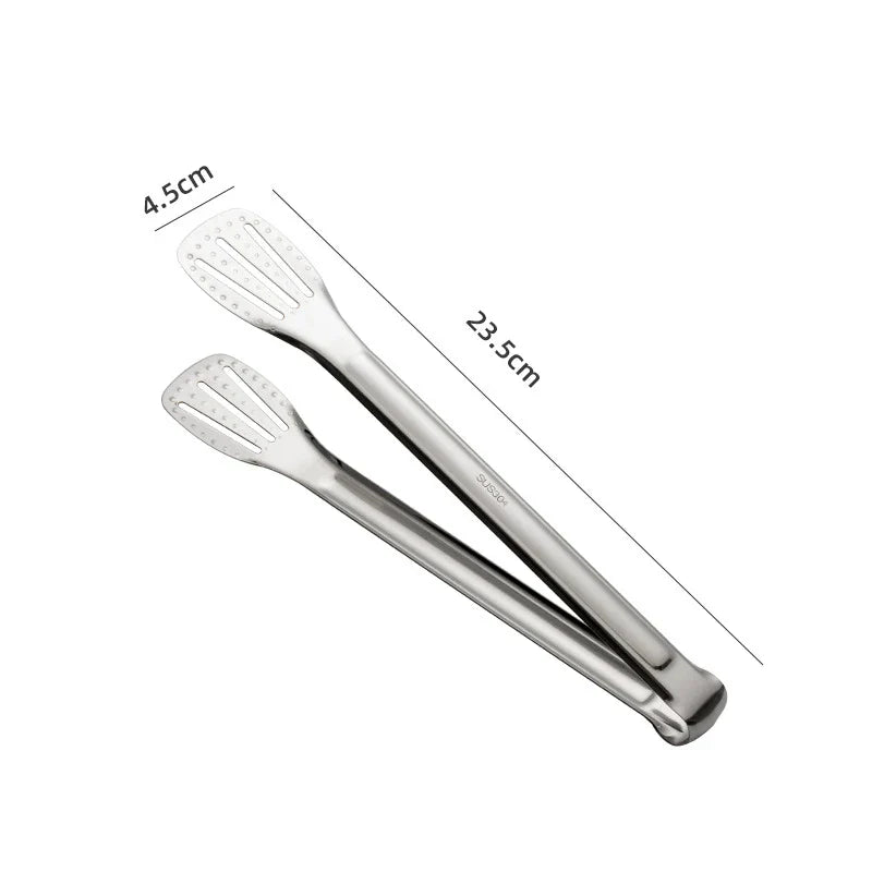 Gold Stainless Steel BBQ Tongs
