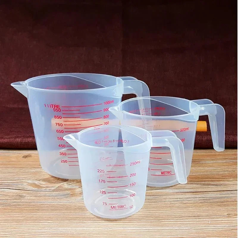 Plastic Baking Measuring Cup Set