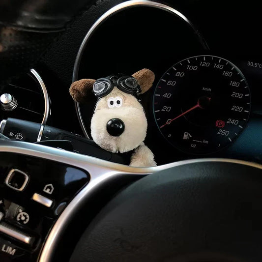 Kawaii Plush Puppy Car Ornaments
