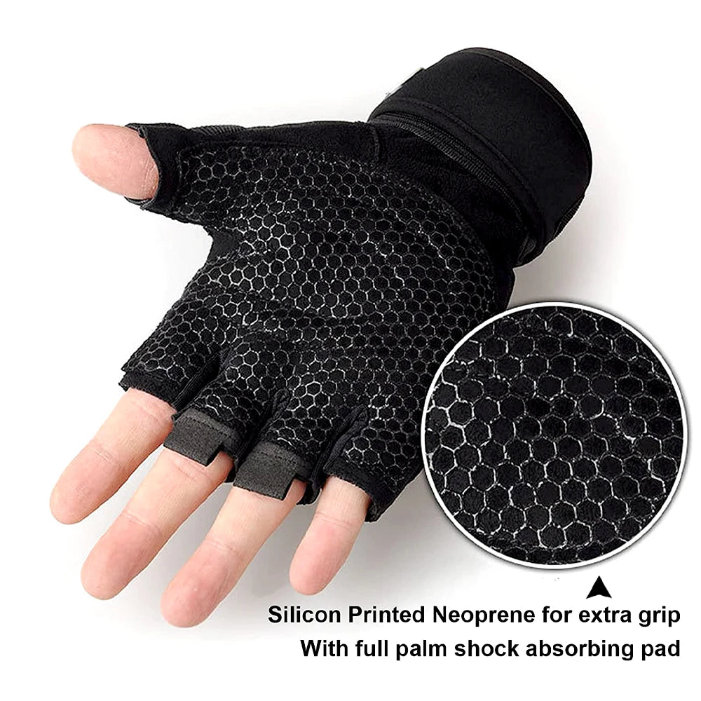 Anti-Slip Workout Gym Gloves