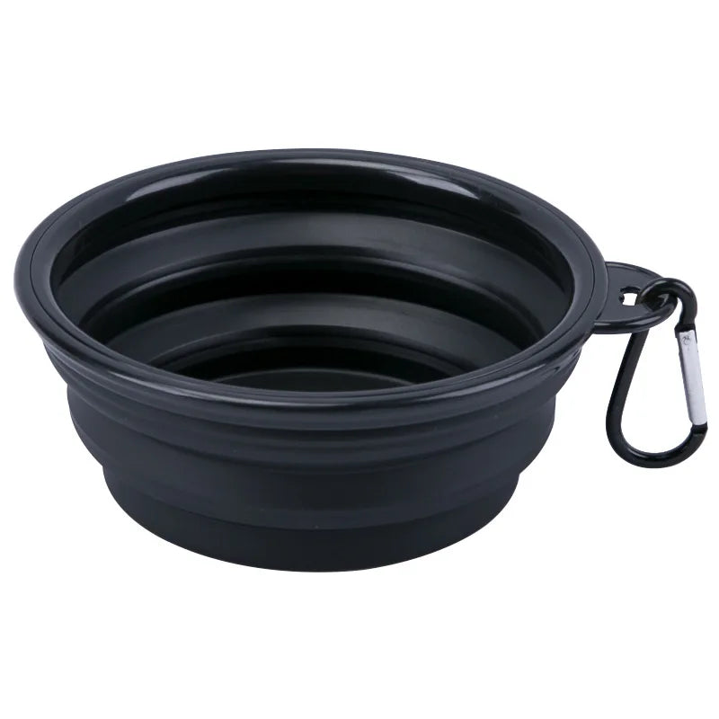 Collapsible Silicone Pet Travel Bowl