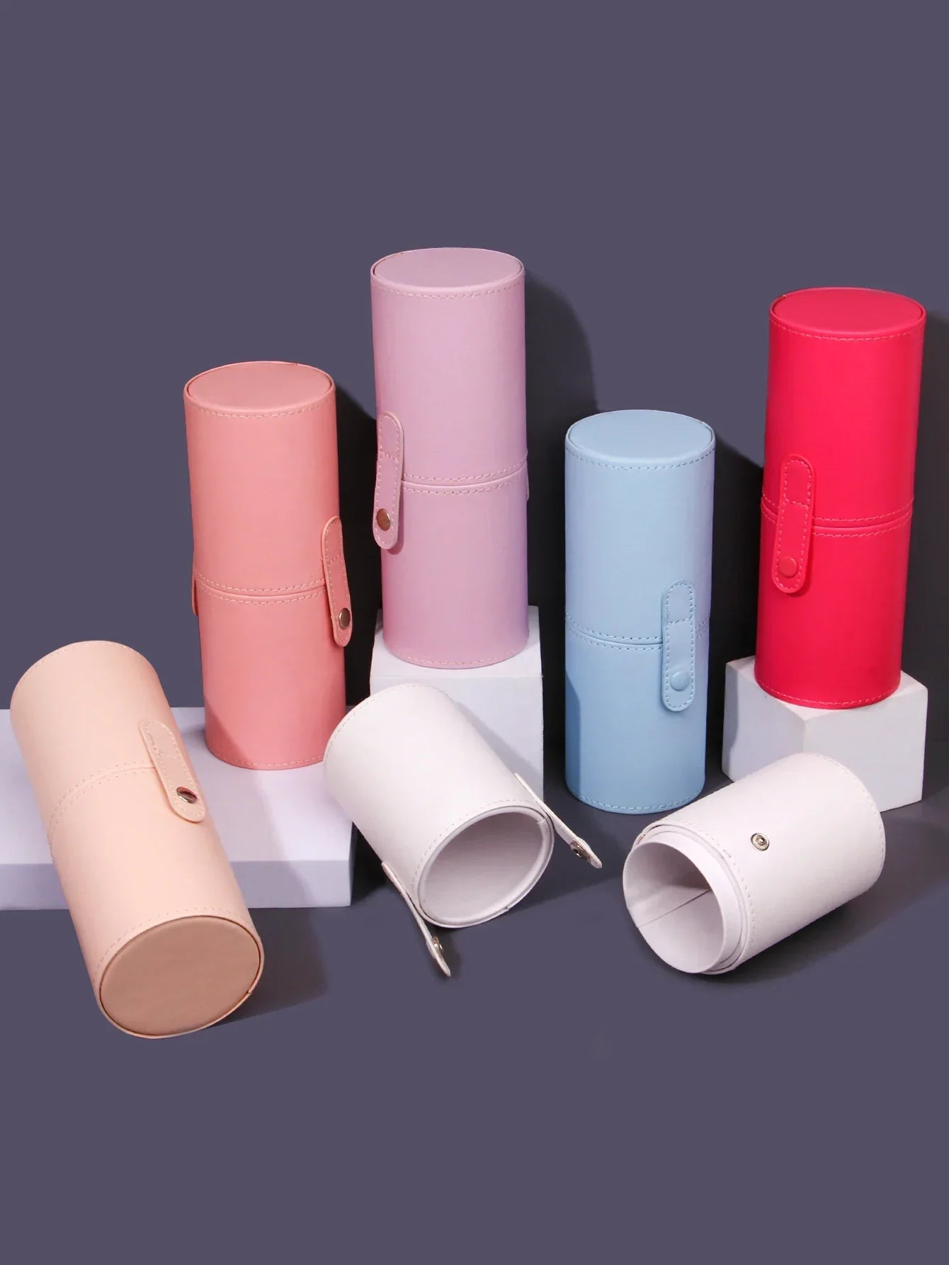 Portable Dustproof Makeup Brush Bucket