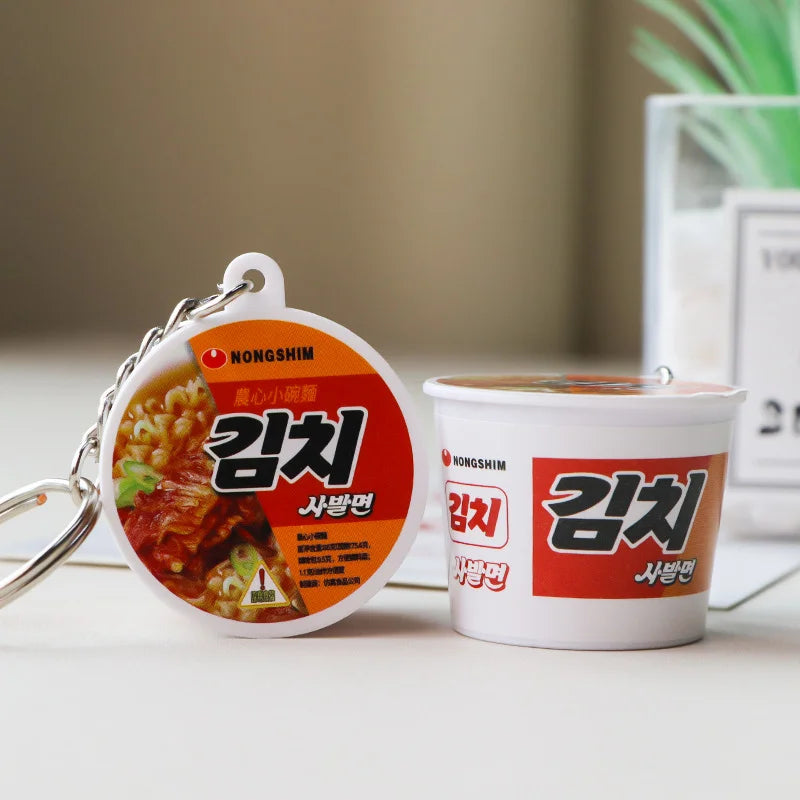 Mini Instant Noodles Keychain