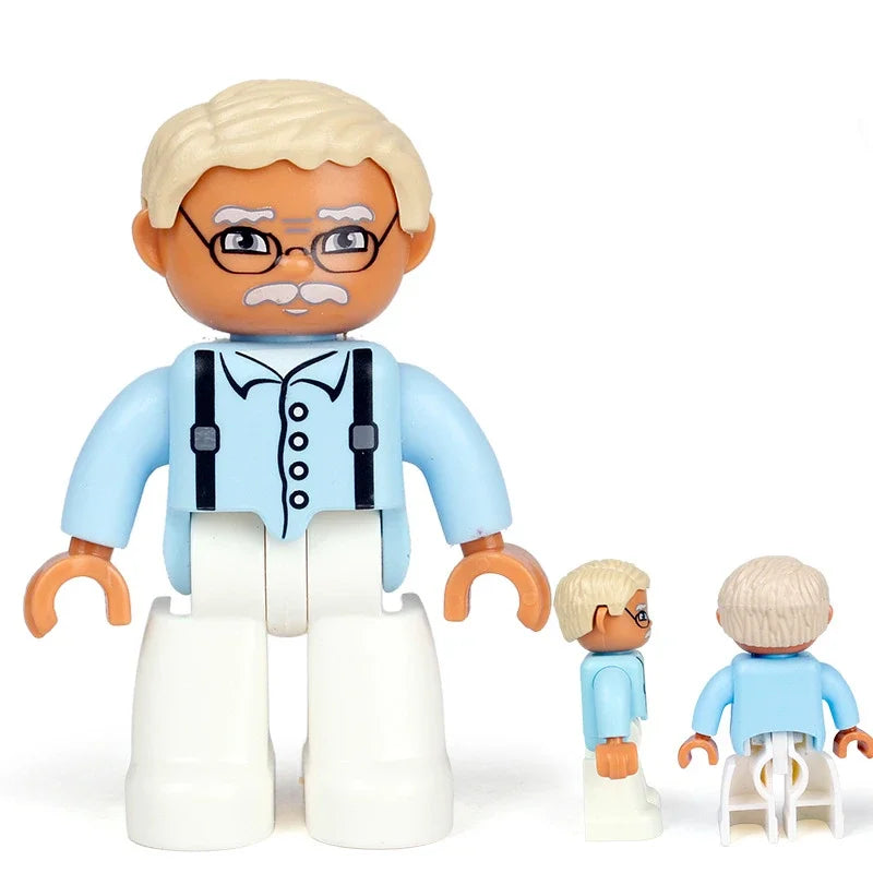 City Careers Action Figures Blocks