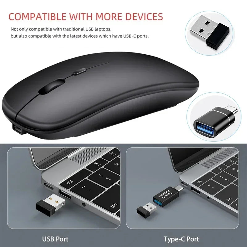 Dual-Mode Wireless Gaming Mouse