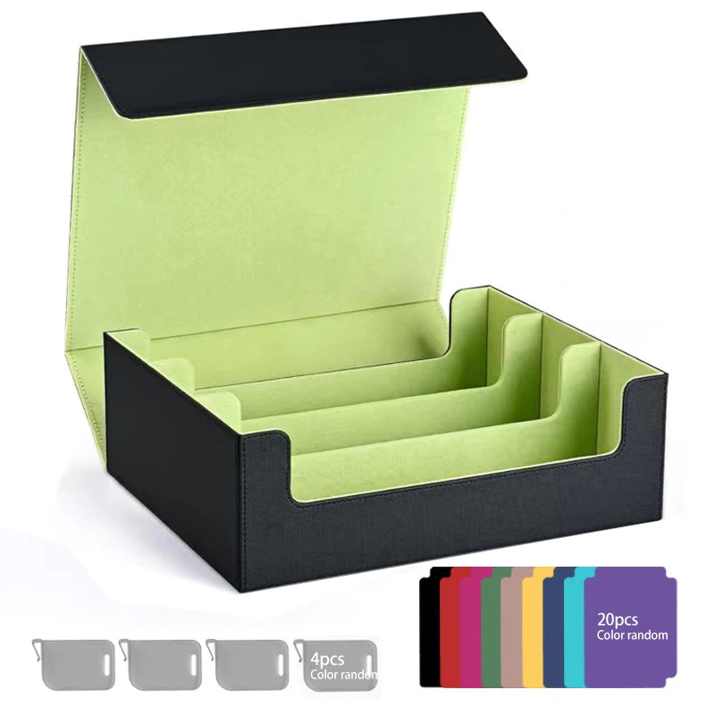 Leather Trading Card Storage Box