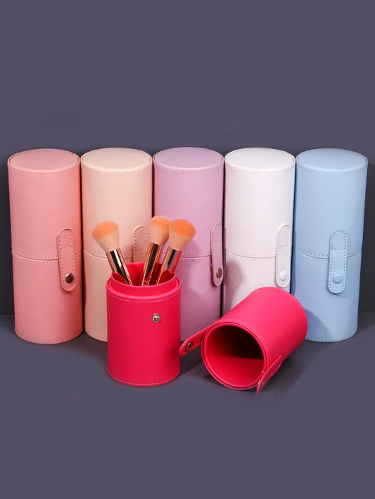 Portable Dustproof Makeup Brush Bucket